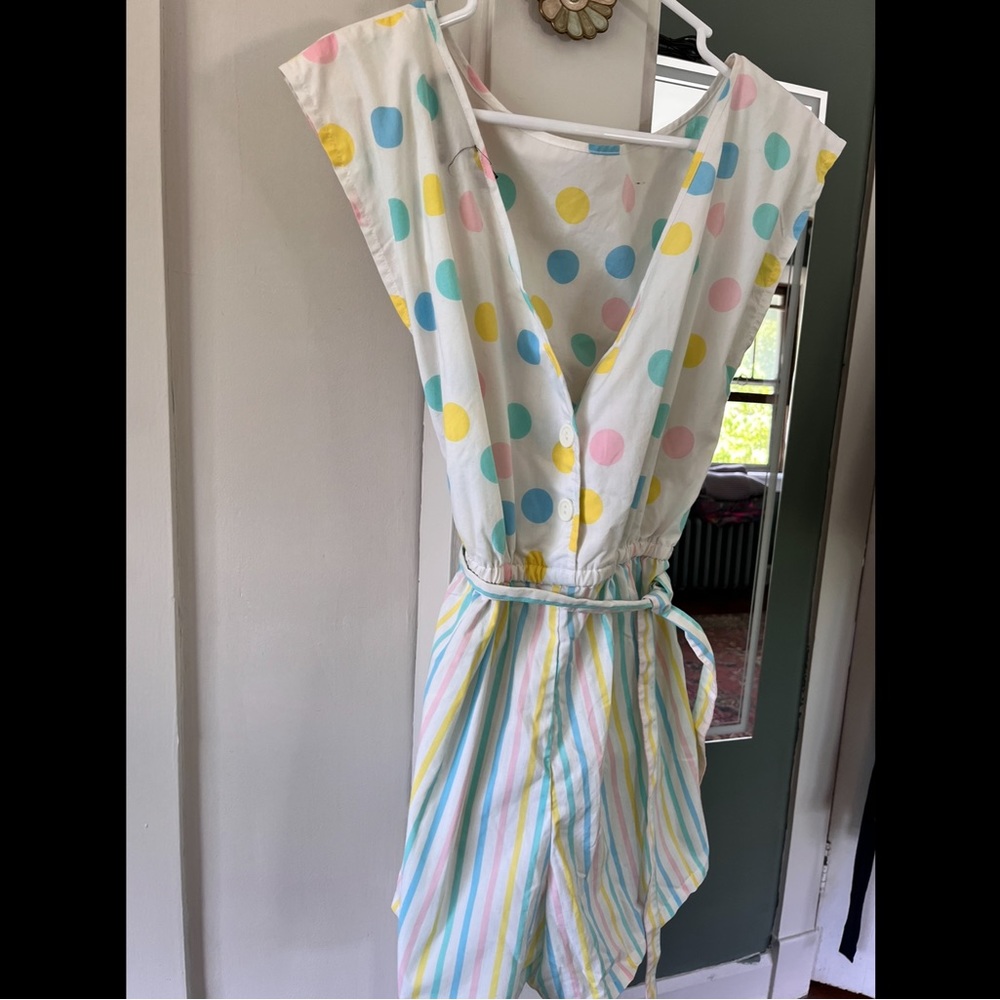 Vintage Pastel Romper